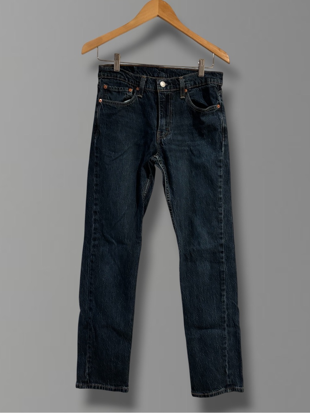 Levi's 511 Slim Fit Jeans Dark Wash Denim 31x32 (Actual 30" Inseam)